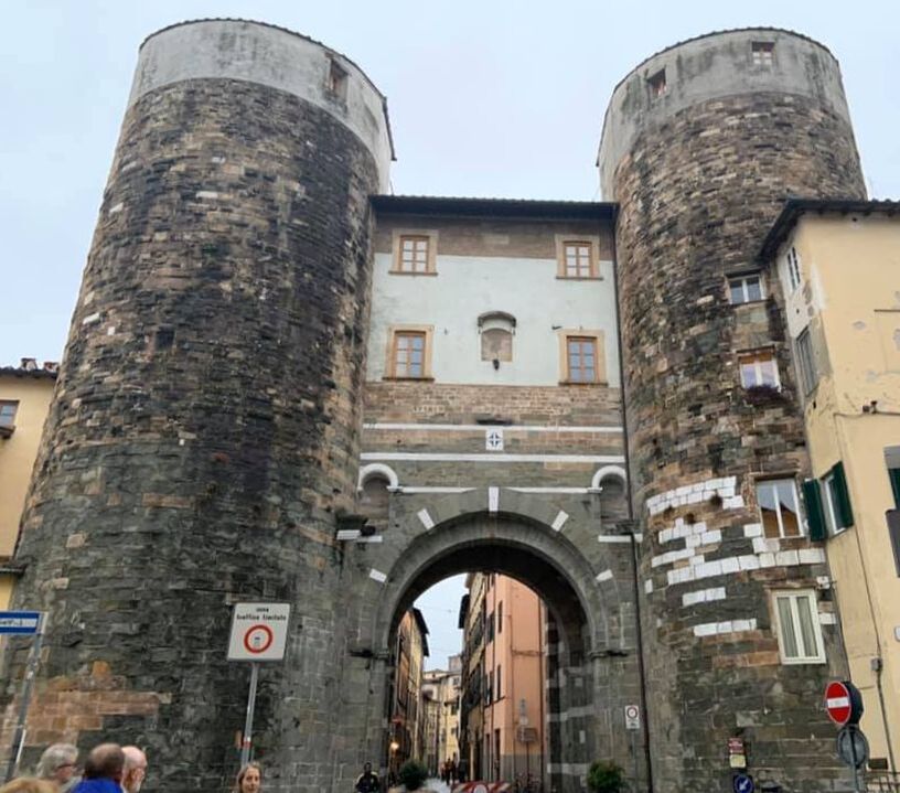 A gate in the Medieval wall